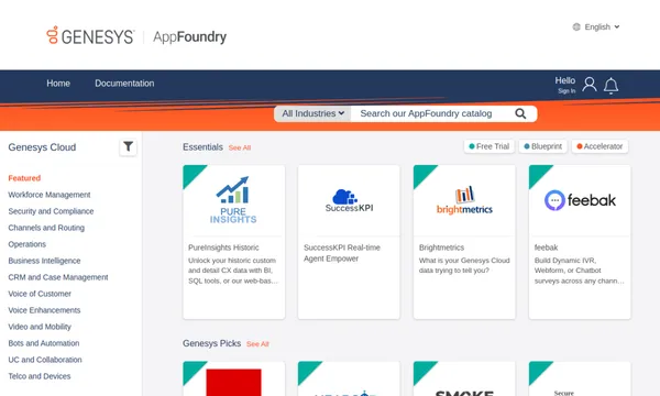 Genesys AppFoundry