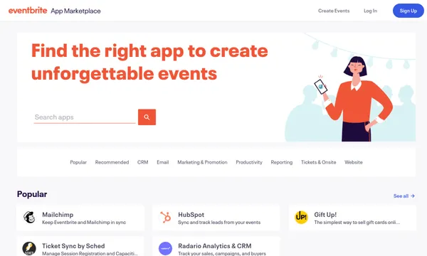 Eventbrite App Marketplace