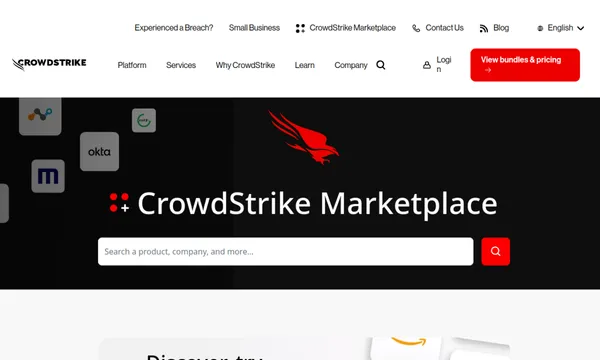 Screenshot of CrowdStrike Marketplace