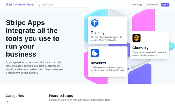 Stripe App Marketplace