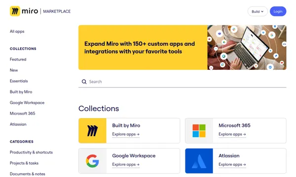 Miro Apps Marketplace